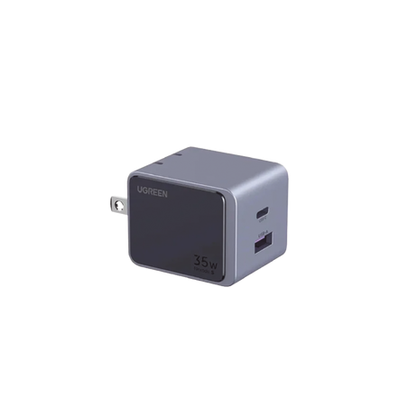 Cargador de 35W serie Nexode S, 2 Puertos de Carga Rápida, 1 USB-C, 1 USB-A, Tecnología GaN II, PD3, 0, QC4, 0, FCP/SCP/AFC/PPS/